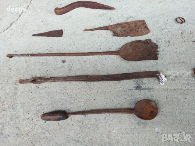 Стари железа и инструменти - антики, снимка 5 - Антикварни и старинни предмети - 45699271
