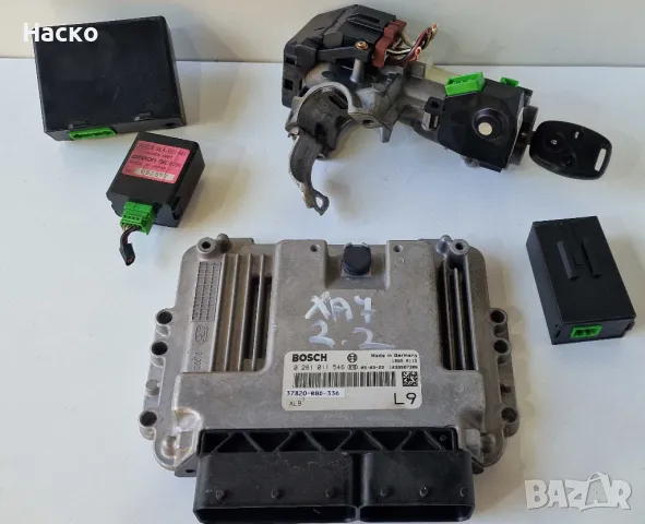 Компютър ЕКУ ECU Хонда Акорд 7 VII 2.2 140 к.с. Honda Accord 7 VII 2.2 140 hp i-CTDi 0 281 011 546, снимка 1 - Части - 47426789