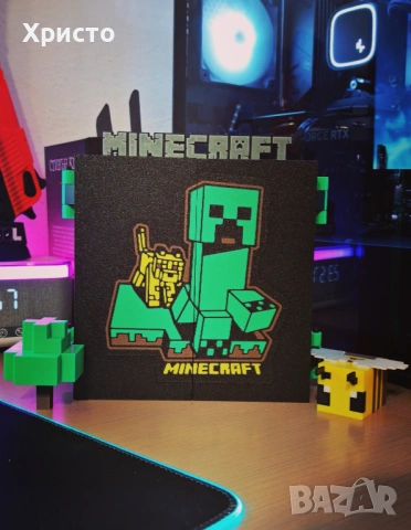 Поставка за Kinder Joy фигурки от колекцията Minecraft, снимка 4 - Други - 53866987