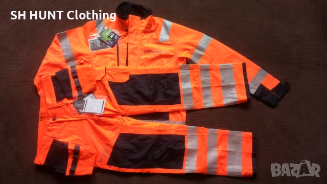 HELLY HANSEN ALNA 2.0 Hi Vis Work Set размер L работен екип яке и панталон W4-305 , W4-306