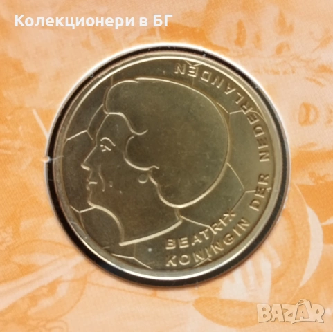 5 ГУЛДЕНА 2000 ГОДИНА ❗️UNC - BU❗, снимка 4 - Нумизматика и бонистика - 53877566