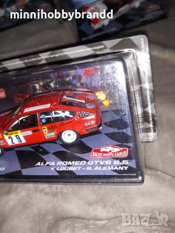 Alfa Romeo GTV6 2.5  Audi Quattro  Volkswagen Golf GTI 16V 1.43 Eaglemoss Rally Monte-Carlo , снимка 10 - Колекции - 46522945