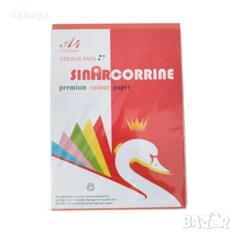 5893 Цветна копирна хартия с ярки цветове А4, 80гр. 100 листа, снимка 2 - Ученически пособия, канцеларски материали - 50150789