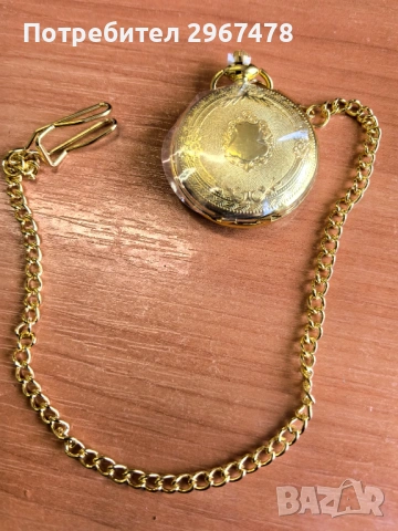 Джобен мъжки часовник златист цвят , снимка 7 - Мъжки - 53385642