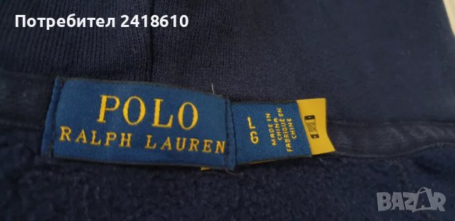 POLO Ralph Lauren Racing Horses Hoodie Womens Size L ОРИГИНАЛ! Дамски Суичър!, снимка 17 - Суичъри - 49796105