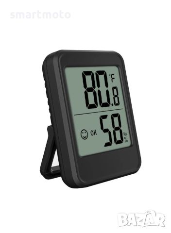 Вътрешен термометър Хигрометър LCD Цифров измервател на температурата Влагомер Монитор MC40