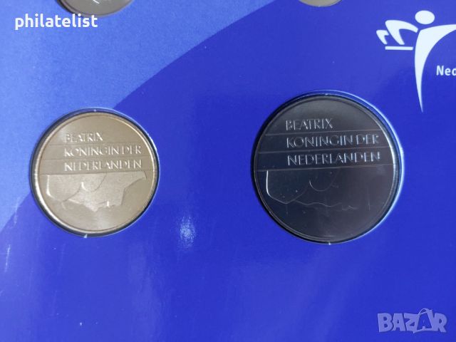 Нидерландия 2001 - Комплектен сет от 6 монети, снимка 4 - Нумизматика и бонистика - 46351045
