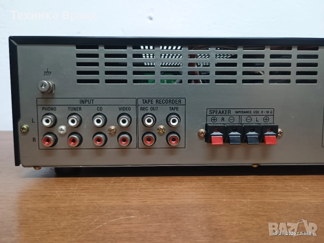 Стерео усилвател SONY TA-AX230. Перфектен! Страхотен! Изпращам видео. , снимка 12 - Ресийвъри, усилватели, смесителни пултове - 54211724