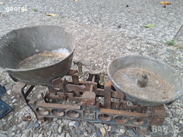 стари кантари с теглилки антика, снимка 4 - Антикварни и старинни предмети - 51916681