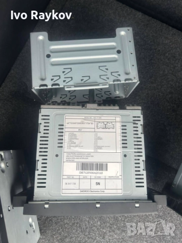 CD плеър за Chevrolet Captiva SUV (06.2006 – …), AGC-7112RC / 96 647 739 / 96647739. , снимка 3 - Части - 51437268