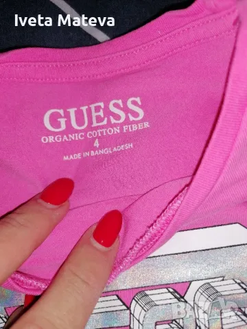 Детски блузи на Guess за 4 г, снимка 3 - Детски Блузи и туники - 47398821