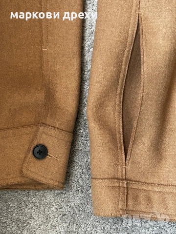 BOSS Lom_1 Wool Overshirt L, снимка 10 - Якета - 52913123
