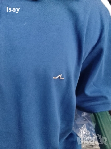 Мъжка тениска Паул Шарк в тъмно син цвят 2ХЛ последен размер , снимка 5 - Тениски - 52376837