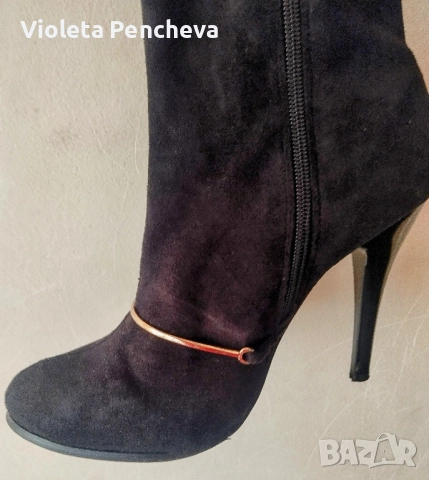 Велурени ботуши 38 номер 