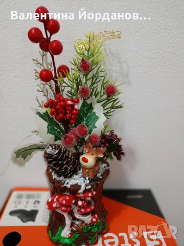 коледни подаръци и свещници 