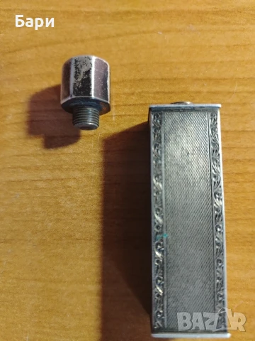 Старо сребърно шишенце от парфюм D.K. 935, снимка 2 - Колекции - 51018421
