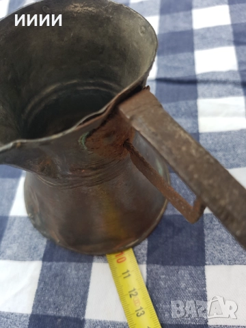 Османско джезве , снимка 6 - Антикварни и старинни предмети - 51842616