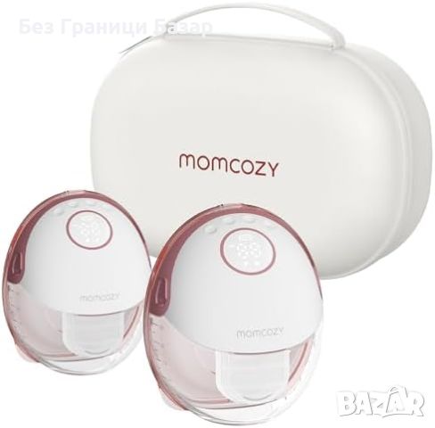 Нова двойна преносима помпа за кърма Momcozy - 3 режима, 9 нива, 24мм, снимка 1 - Помпи за кърма - 46616525