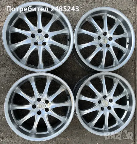 Джанти MASITALY 5x100 18”, снимка 6 - Гуми и джанти - 49673041