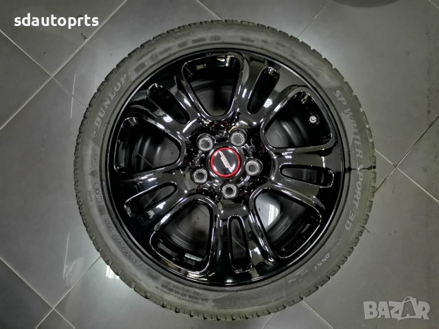 17” JCW Джанти 5x112 Гуми Датчици Mini Cooper JCW F55 F56 510 6855119, снимка 6 - Гуми и джанти - 51760947