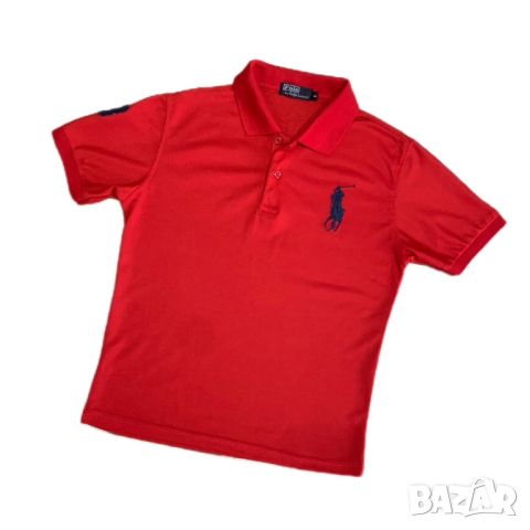 Мъжка тениска с яка Polo Ralph Lauren | XS - S размер, снимка 2 - Тениски - 45088731