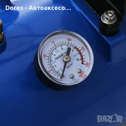 Компресор за въздух 12V, 150psi, 8 бара, 6 л., (за тромби, помпене, боядисване и др.), снимка 5 - Аксесоари и консумативи - 54192180