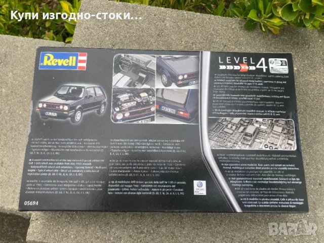 Revell Golf GTI мащаб 1:24, снимка 2 - Игри и пъзели - 49981083