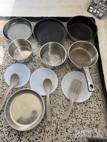 Комплект Тенджери и Тигани, Tefal Ingenio L94096 Preference Неръждаема Стомана, Подвижна Дръжка!