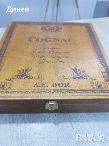 Колекционерски сет A.E. Dor "Les Crus Collection" в оригинална дървена кутия, снимка 7 - Антикварни и старинни предмети - 53438400