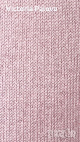 Луксозна розова блуза ALBA MODA коприна и кашмир, снимка 7 - Блузи с дълъг ръкав и пуловери - 53278022