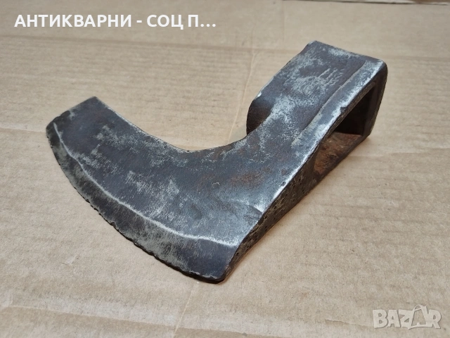 Стара Кована Брадва / 1,5 кг. / НОМЕР 1694., снимка 3 - Антикварни и старинни предмети - 53789185