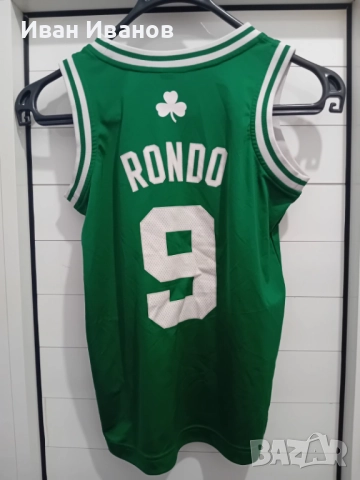 Оригинален детски потник на Boston Celtics - Rajon Rondo, снимка 3 - Детски тениски и потници - 51642448