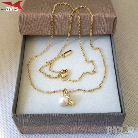 Колие с 14К златно покритие 274098