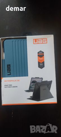 Калъф URBAN ARMOR GEAR UAG за iPad Pro 13" (7th Gen, 2024, M4), син, снимка 10 - Таблети - 46429404