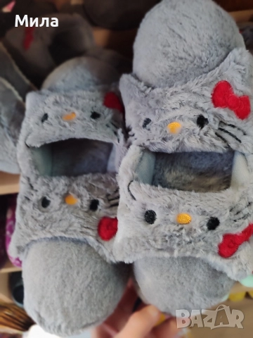 Дамски домашни чехли , снимка 2 - Чехли - 52814499
