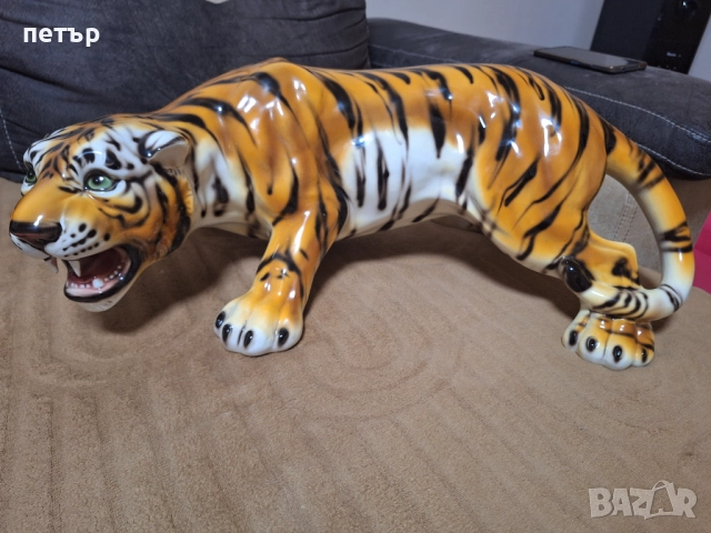 Порцеланов Тигър, снимка 2 - Статуетки - 51897536