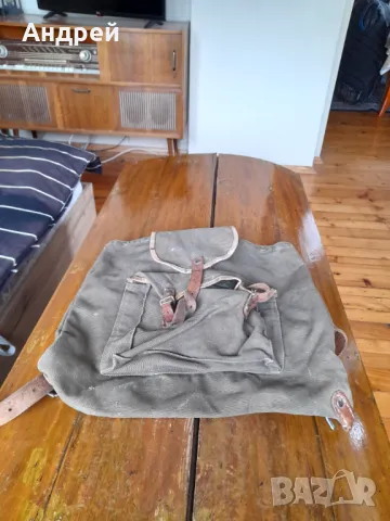 Стара брезентова раница #13