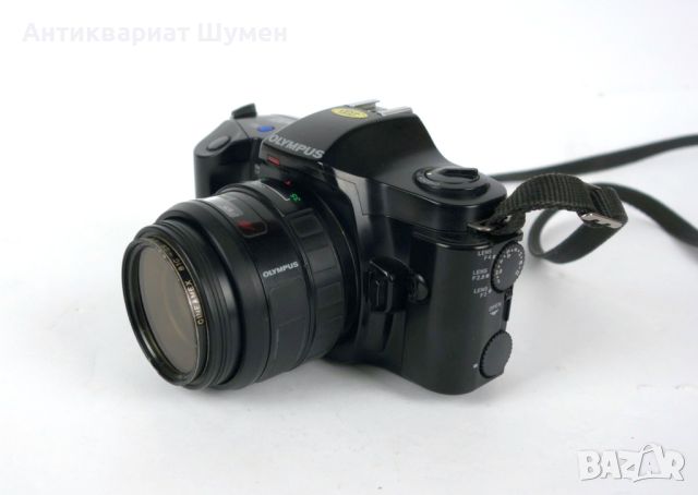 Фотоапарат Olympus OM101 Power Focus 35мм + Аксесоари, снимка 3 - Фотоапарати - 46361794