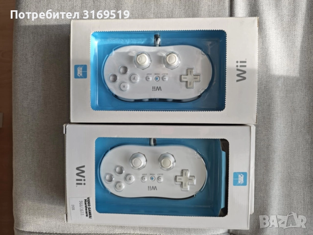 Продавам контролери за Nintendo Wii