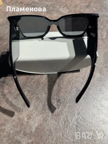 Дамски черни слънчеви очила с дебела рамка , снимка 5 - Слънчеви и диоптрични очила - 49357921