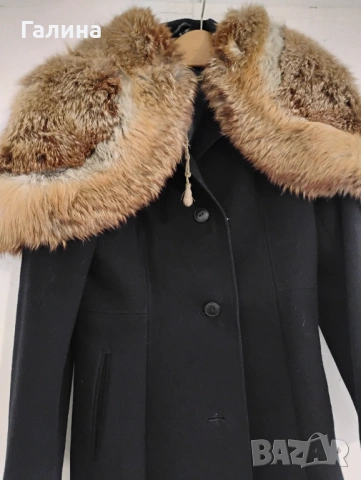 Къса пелерина от лисица, снимка 2 - Палта, манта - 53172567