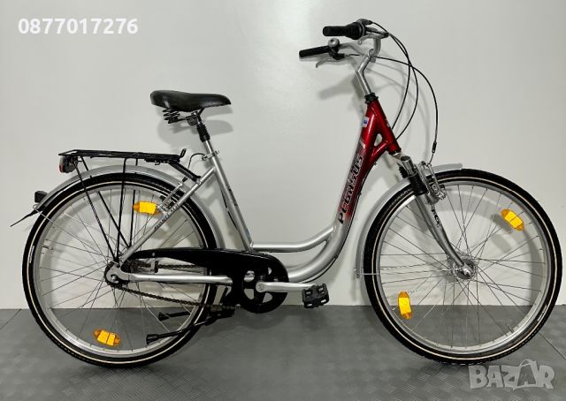 Алуминиев велосипед PEGASUS 26 цола 7 вътрешни скорости / колело /, снимка 1 - Велосипеди - 45597146