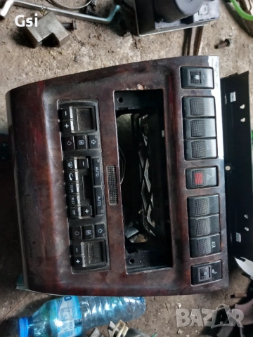 Махагонов панел със управление ауди а8 д2 за климатроник 