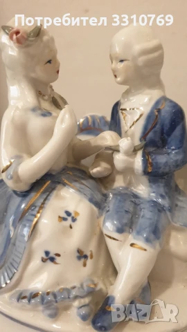 Красива порцеланова статуетка. , снимка 2 - Декорация за дома - 51175356