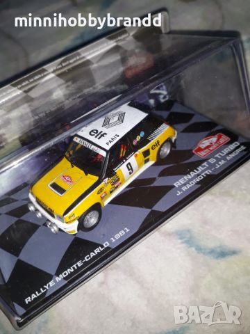 Renault 5 Turbo Mazda 323 GTX Ford Escort RS Cosworth  1.43 Rally Monte Carlo  Eaglemoss , снимка 7 - Колекции - 46682238