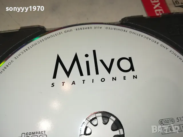 MILVA STATIONEN CD 0804251144, снимка 11 - CD дискове - 49808198