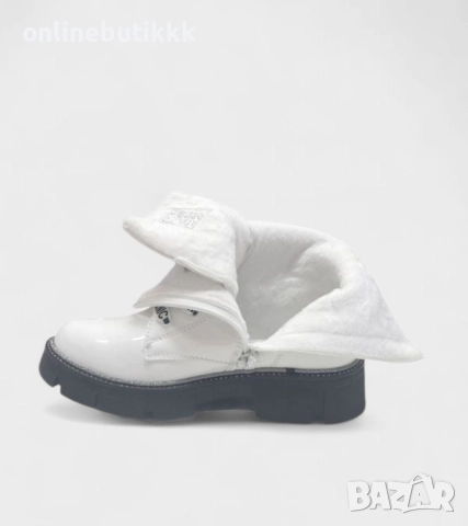 Удобни и топли детски боти в бяло 🍒, снимка 2 - Детски боти и ботуши - 52400569