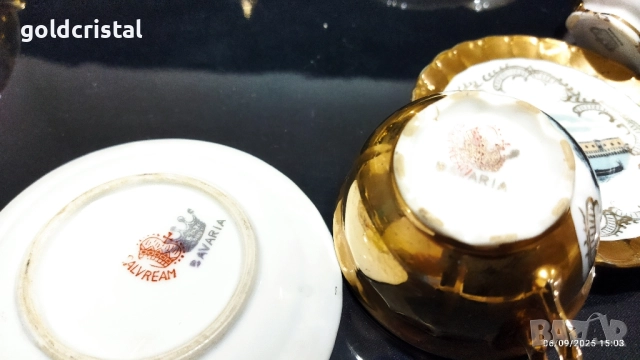 старинен немски порцелан чаши за кафе , снимка 7 - Антикварни и старинни предмети - 51628605