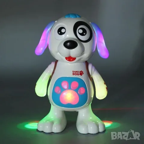 Роботизирана играчка Musical Dancing Dog Танцуващо музикално куче, снимка 9 - Музикални играчки - 48324548