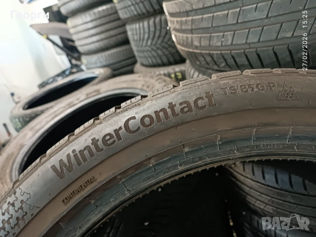 2бр. зимни гуми 255/40/21 Continental, снимка 4 - Гуми и джанти - 53666473